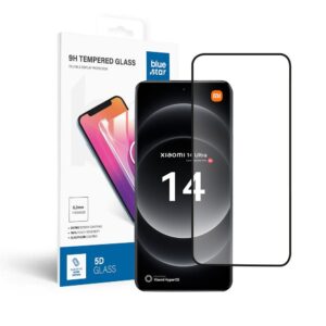 Blue Star Tempered glass to Xiaomi 14 ULTRA 5D black