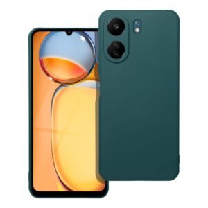 Matt case for Xiaomi Redmi 13C / Poco C65 dark green