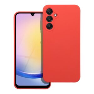 Silicone case for Samsung A25 5G peach