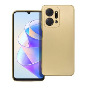 Metallic case for Honor X7A gold