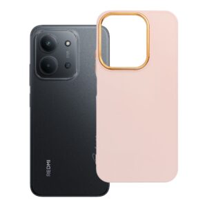 Frame case for Xiaomi Redmi 15C (173,16 x 81,07 x 8,2) powder pink