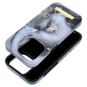 Forcell Case for iPhone 15 PRO F-Protect Mirage compatible with Magsafe marble mist