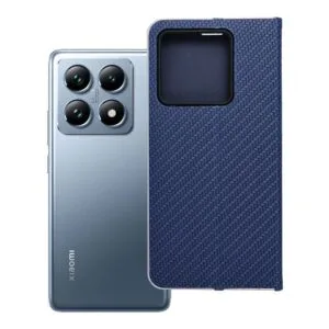 Luna Book Carbon flip case for Xiaomi 14T blue