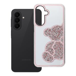 Teddy Bear case for Samsung A27 5G pink