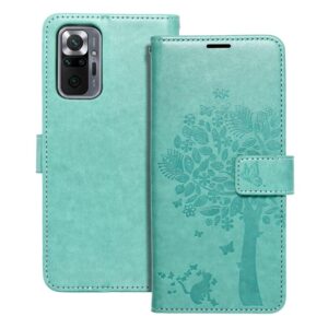 Mezzo Book flip case for Xiaomi Redmi NOTE 10 PRO tree green