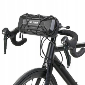 WILDMAN traveling bag for bike handlebars with zipper 2L XT17 black