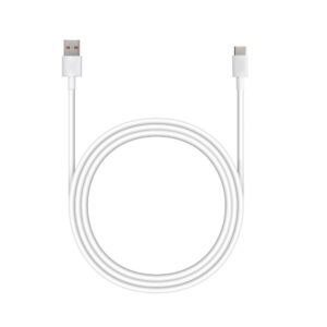 Cable USB A to Type C 3.0 2A HD2 1 m white