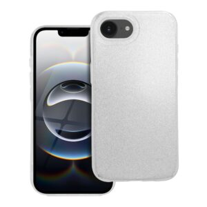 Shining case for iPhone 16e (SE 4 2025) / 17e silver