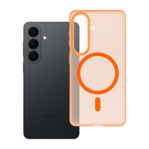 Go Orange case for Samsung S26 compatible with MagSafe orange