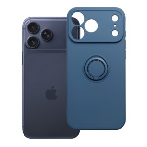 Silicone Ring case for iPhone 18 Pro Max / 17 Pro Max dark blue