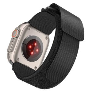 Forcell Strap to Apple Watch F-Design FA05 nylon hook-and-loop 42 / 44 / 45 / 49 mm black