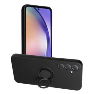 Silicone Ring case for Samsung A54 5G black