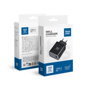 Blue Star Phone charger USB C QC4.0 PD 3A 45W TFB-TC-45W black