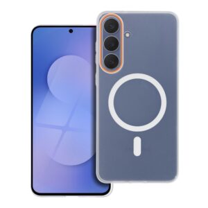 Go Orange case for Samsung A07 / A08 compatible with MagSafe transparent