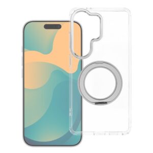 Case for Xiaomi Redmi 17 4G / 5G Frame Circle Stand compatible with MagSafe transparent
