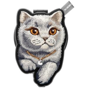 NIMMY magnetic hanger DENIM FASHION BRITISH SHORTHAIR CAT black