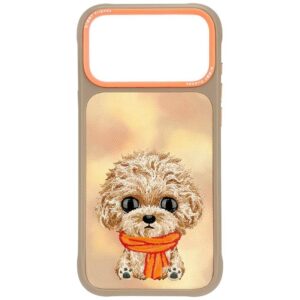 NIMMY case BIG EYED TEDDY POODLE for IPHONE 18 Pro Max/17 Pro Max brown