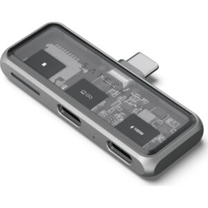 Satechi Adapter HUB 3in1 USB C Mobile XR ST-HXRSDM space gray