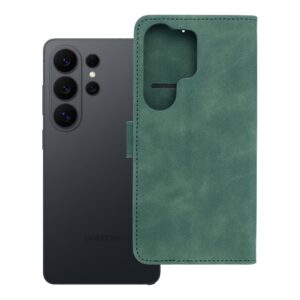Tender Book flip case for Samsung S26 ULTRA green