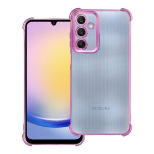 Antishock Electro case for Samsung A25 purple