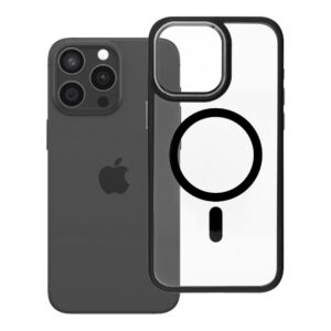ROAR case MAG BUMPER compatible with MagSafe for IPHONE 15 Pro Max black