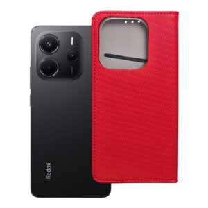 Smart Case Book for Xiaomi Redmi NOTE 14 4G (GLOBAL - 163,25mm x 76,55mm x 8,16mm) red