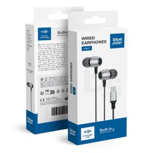 Blue Star Wire earphones USB C (DAC) M09C 1,2 m black