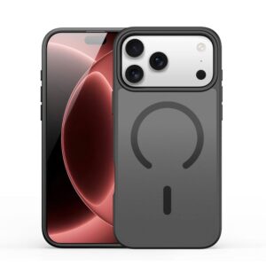 DUX DUCIS case YIND compatible with MagSafe for iPhone 18 Pro / 17 Pro (Open Ring Version) black
