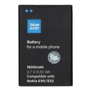 Blue Star Battery for Nokia E52 / E71 / N97 / E61i / E63 / E90 / 6650 Flip 1600 mAh Premium