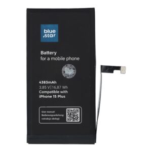 Blue Star Battery for iPhone 15 PLUS 4383 mAh HQ