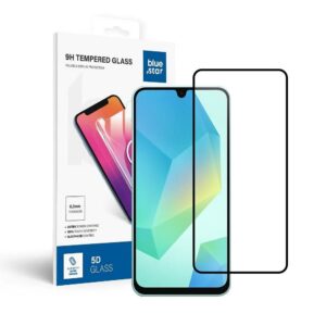 Blue Star Tempered glass to Samsung Galaxy A17 4G / A17 5G / A16 4G / A16 5G / A18 (full glue / case friendly) 5D black