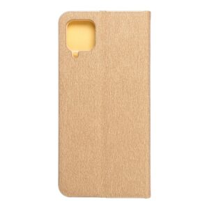 Luna Book Gold flip case for Samsung A12 / M12 gold