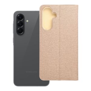 Luna Book Gold flip case for Samsung A56 5G gold