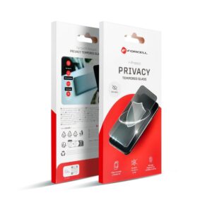 Forcell Tempered glass to iPhone 18 PRO MAX Privacy Glass black
