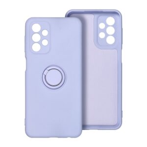 Silicone Ring case for Samsung A55 5G purple