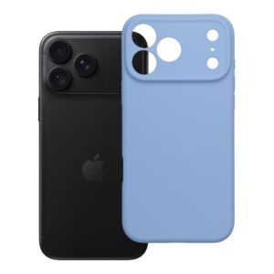 Forcell Case for iPhone 18 Pro Max / 17 Pro Max F-Protect Rubber Premium compatible with MagSafe light blue