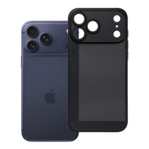 Breezy case for iPhone 17 Pro Max / 18 Pro Max (low camera edge) black
