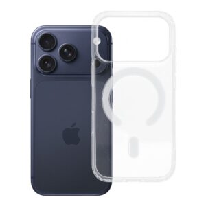 Clear Mag Cover (MID) case for iPhone 18 Pro / 17 Pro compatible with MagSafe transparent