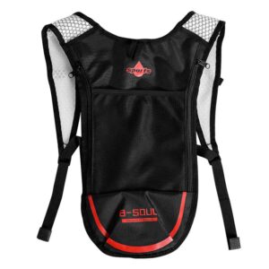 Outdoor cycling backpack red