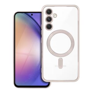 Electro Mag Cover case for Samsung A54 compatible with MagSafe titanium