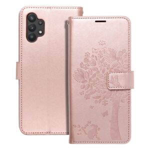Mezzo Book flip case for Samsung A32 LTE ( 4G ) tree rose gold