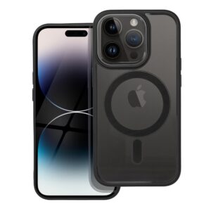 Color Edge Mag Cover case for iPhone 14 PRO compatible with MagSafe black