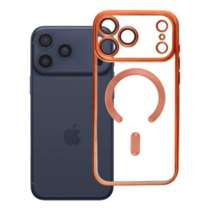 Electro Mag Cover case for iPhone 18 Pro Max / 17 Pro Max compatible with MagSafe orange
