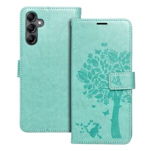 Mezzo Book flip case for Samsung A14 4G / A14 5G tree green