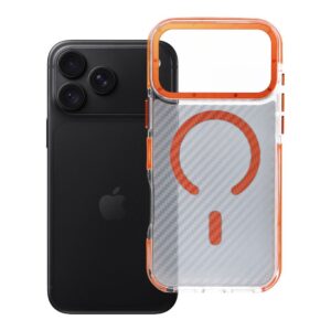 Fiber case for iPhone 18 Pro Max / 17 Pro Max compatible with MagSafe orange
