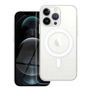 Clear Mag Cover (STR / CAMERA PROTECTION) case for iPhone 12 PRO compatible with MagSafe transparent