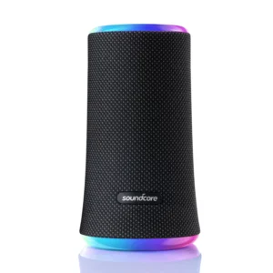 Boxa portabila wireless bluetooth Anker Soundcore Flare 2 20W 360° cu lumini LED Negru