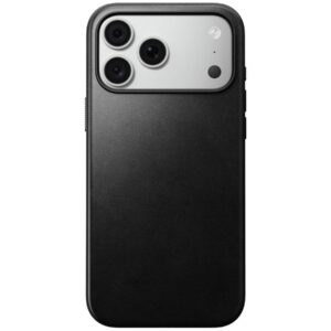 NOMAD leather case for IPHONE 18 Pro Max/17 Pro Max compatible with MagSafe (Modern Leather Case Horween Leather) black