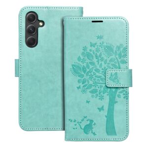 Mezzo Book flip case for Samsung A54 5G tree green