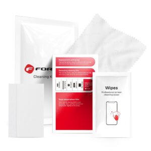 Forcell Cleaning kit for LCD's 4in1 (wet and dry cloth, scratch card, dust stickers)